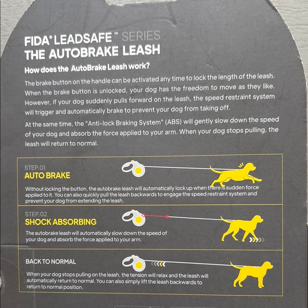 lDo Not buy. clasp is broken  Fida Shock Absorbing Retractable 16’ Dog Leash. - Picture 5 of 6